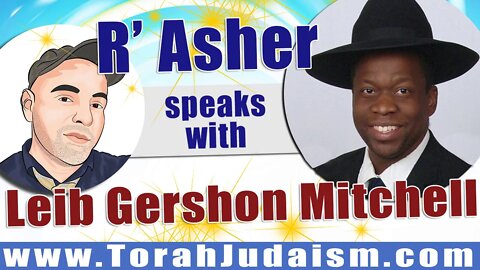 R' Asher speaks with Leib Gershon Mitchell