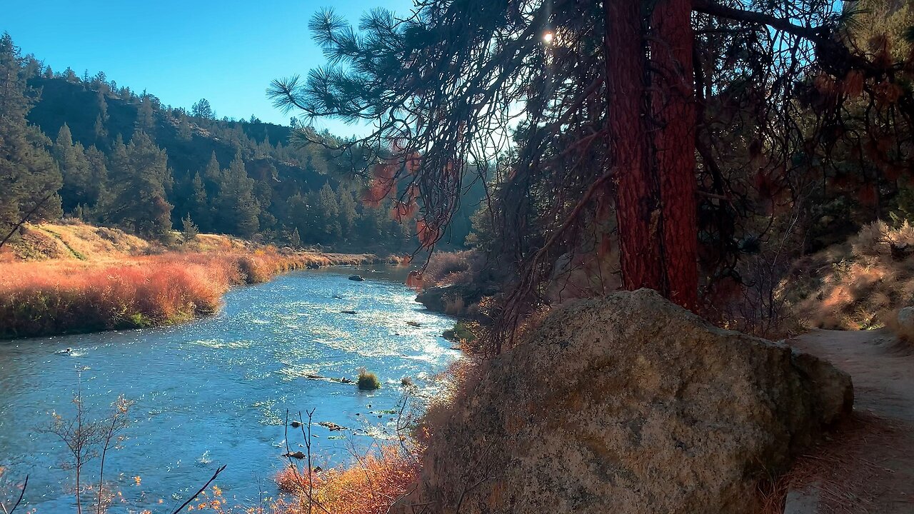 Exploring the "Southern Tip" River Shoreline @ Smith Rock State Park! | Central Oregon | 4K