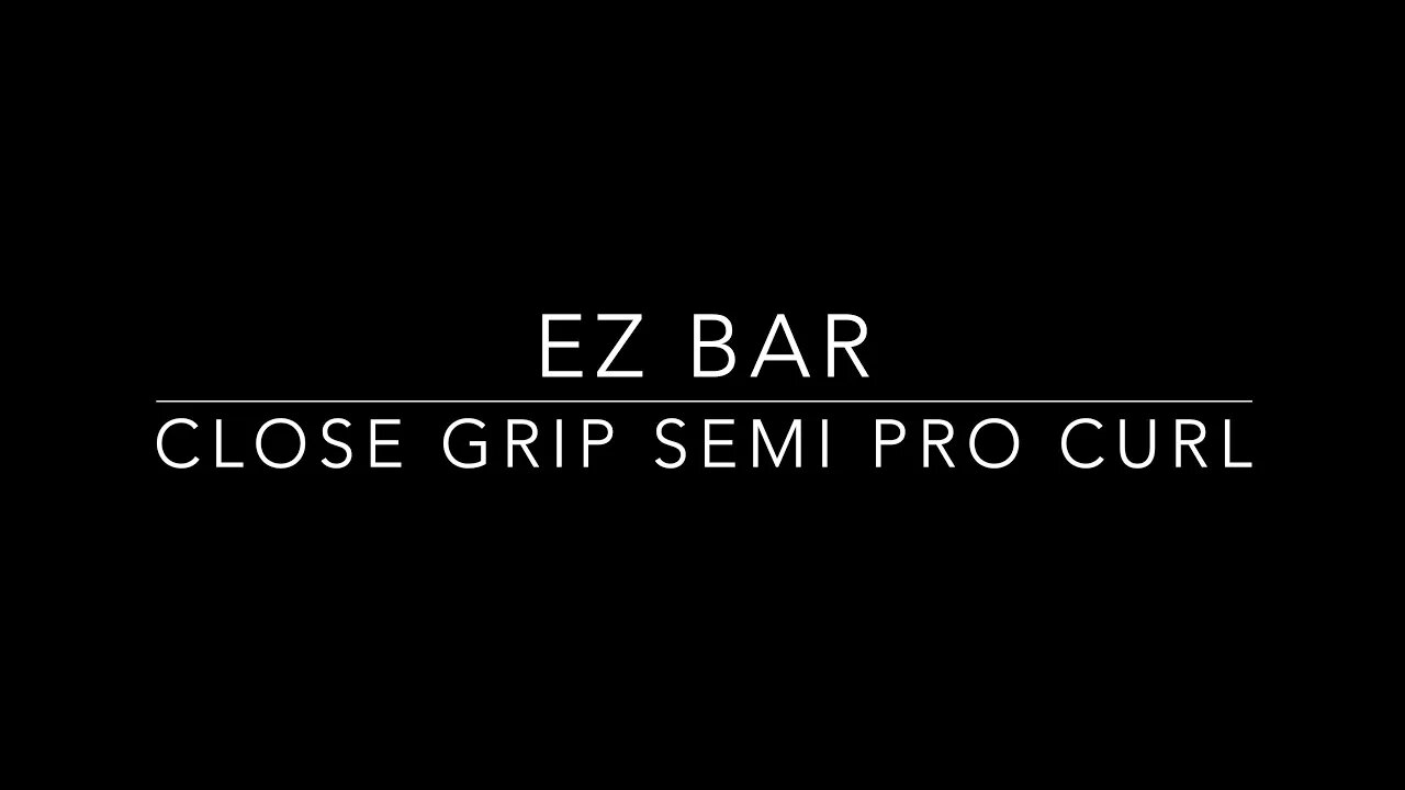🏋️♂️ How to EZ Bar Close Grip Semi Pro Curl Demo | Coach Mike