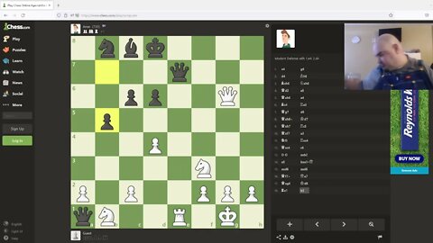 Another chess game against a laughable opponent!