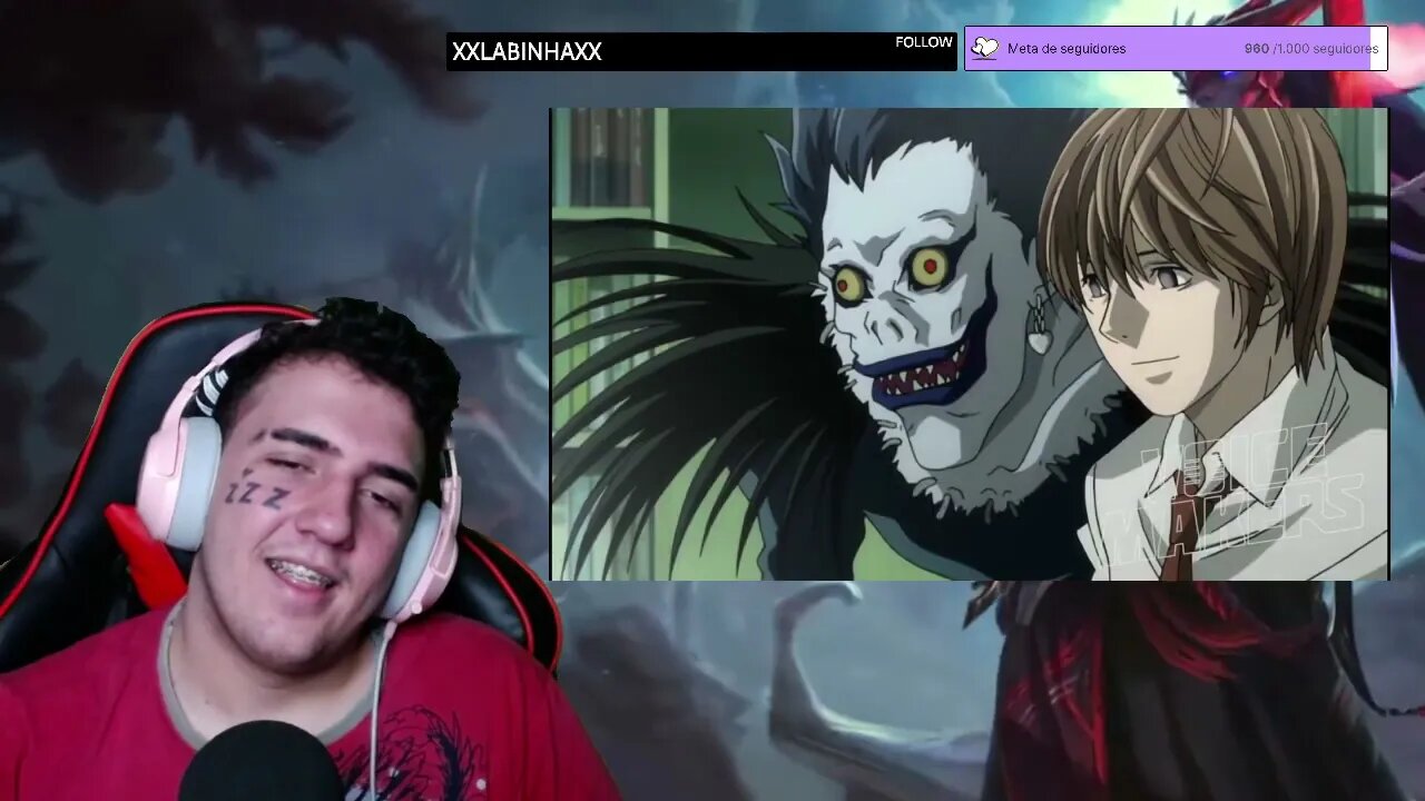 REACT DEATH NOTE #02 - POLICIA NOOB (PARÓDIA)