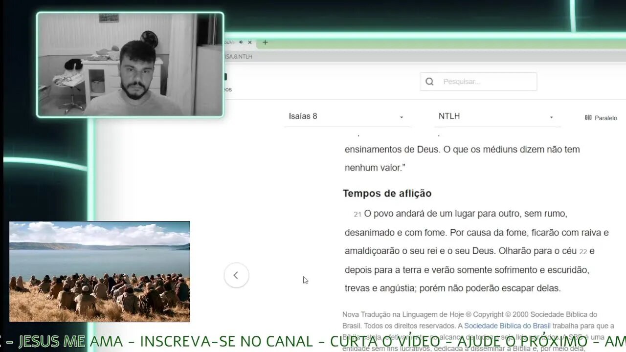 Bíblia 24h - música calma gospel - relaxa - cura - dependência