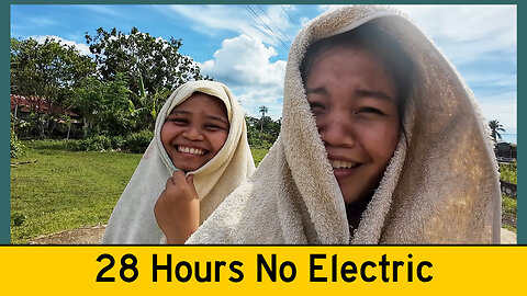 28-Hour BROWNOUT (No Electricity or Running Water) - What Did The Filipinas Do?