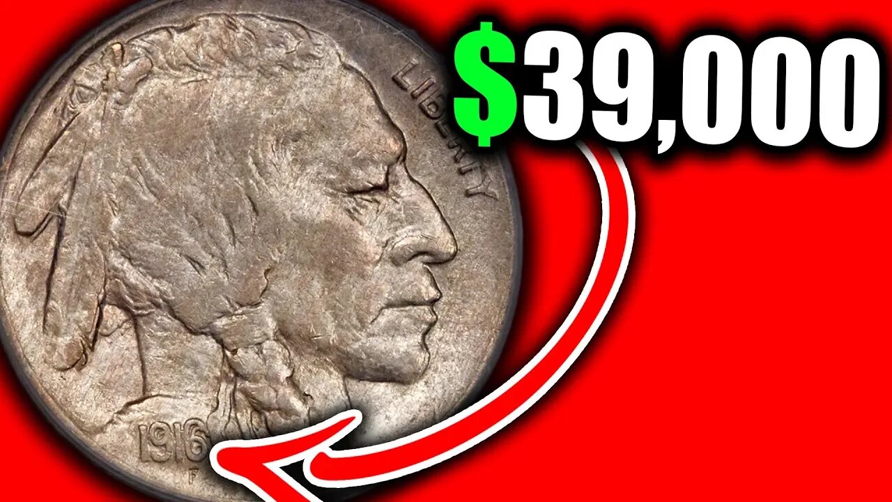 HOW MUCH ARE YOUR BUFFALO NICKELS WORTH? 1916 INDIAN HEAD NICKEL VALUES