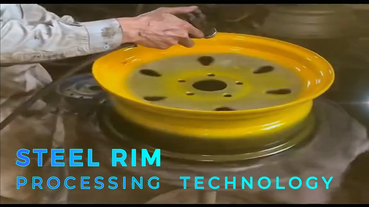 Amazing Manufacturing Steel Rim Processing Technology