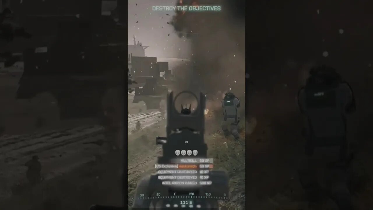 4X C4 💥🥶 #battlefield2042 #bf2042 #battlefield #fps #shortsfeed #shorts #clip #lucky #funny #car #op