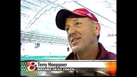 April 2, 2005 - The First Practice for New Indiana University Football Coach Terry Hoeppner