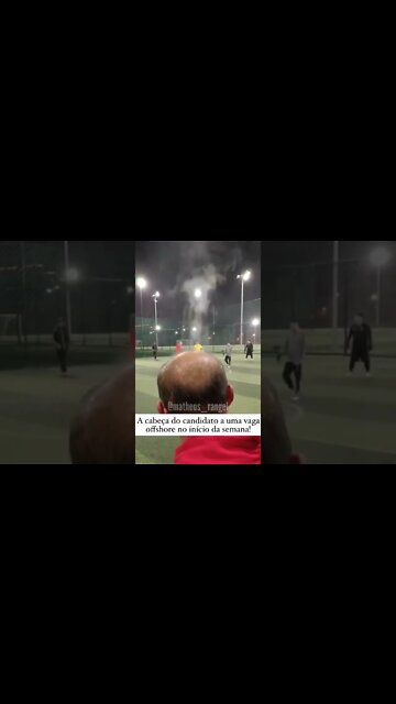 A cabeça do candidato a uma vaga offshore!