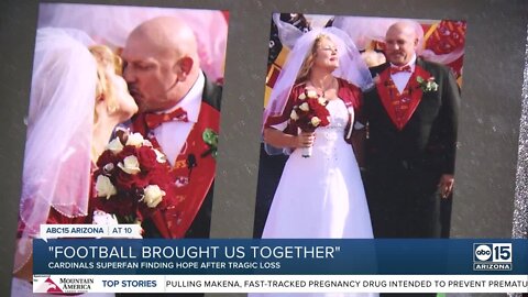 Cardinals superfan mourns loss of her husband after his battle with cancer