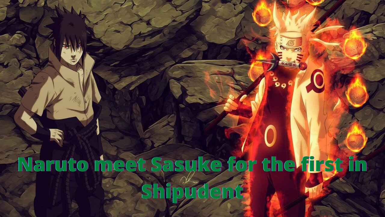 Naruto meet Sasuke for the first time