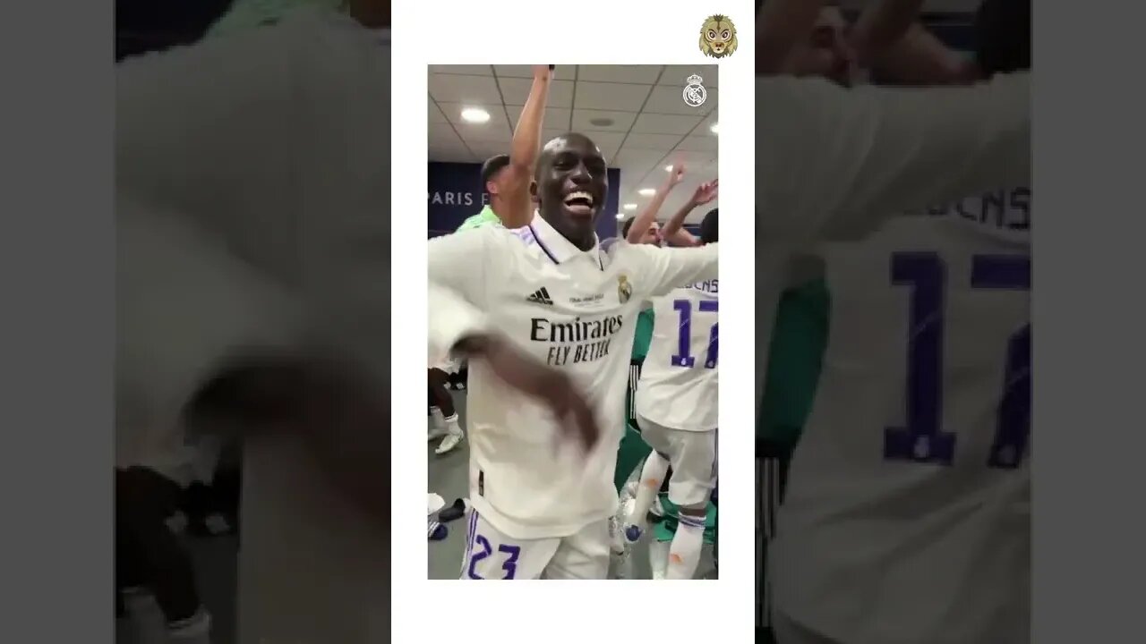 Real Madrid's Champions League celebrations #shorts