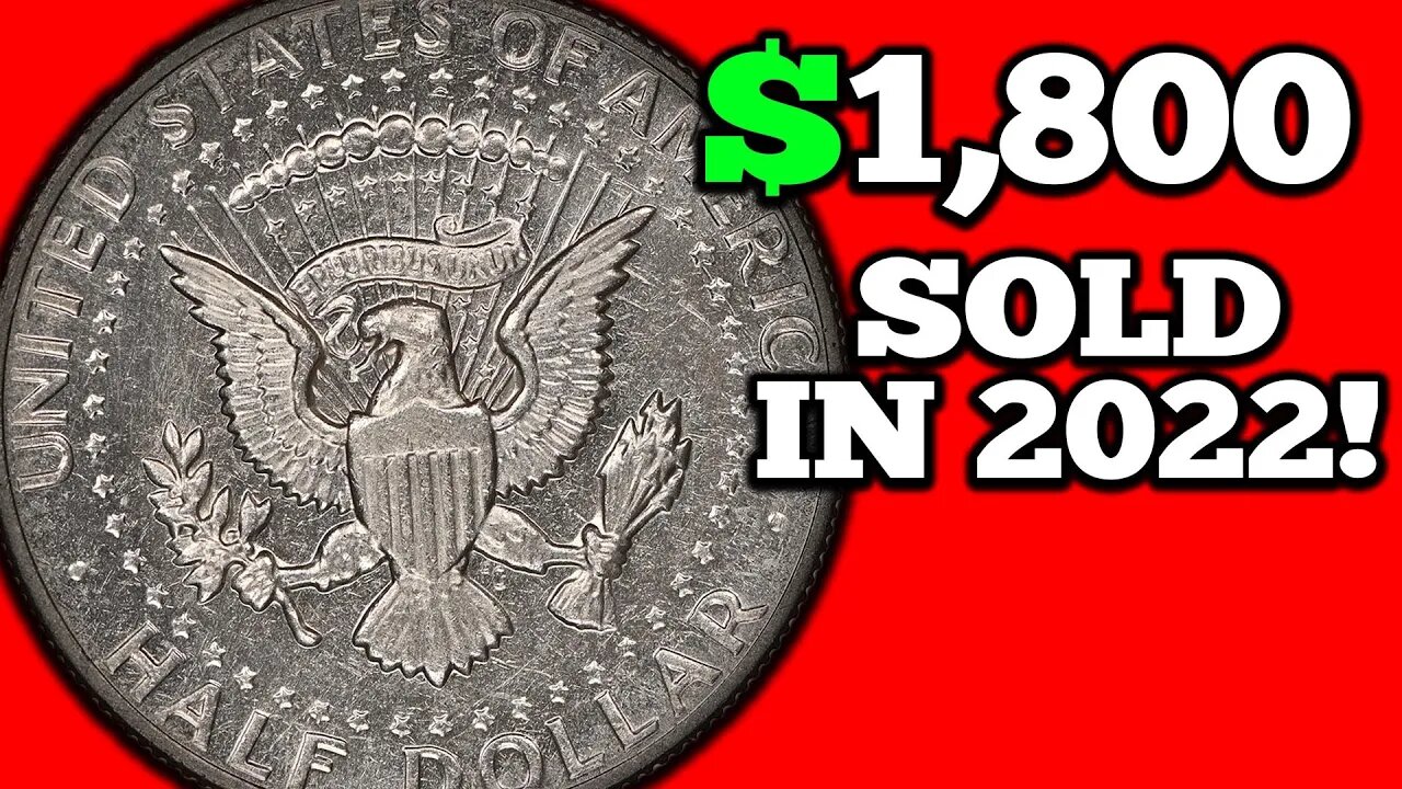 8 RARE HALF DOLLAR Coins SOLD in 2022 at Auction!