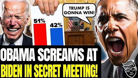 OBAMA PANICS OVER TRUMP IN SECRET WHITE HOUSE MEET, SCREAMS AT BIDEN | 'WE ARE GOING TO LOSE!'