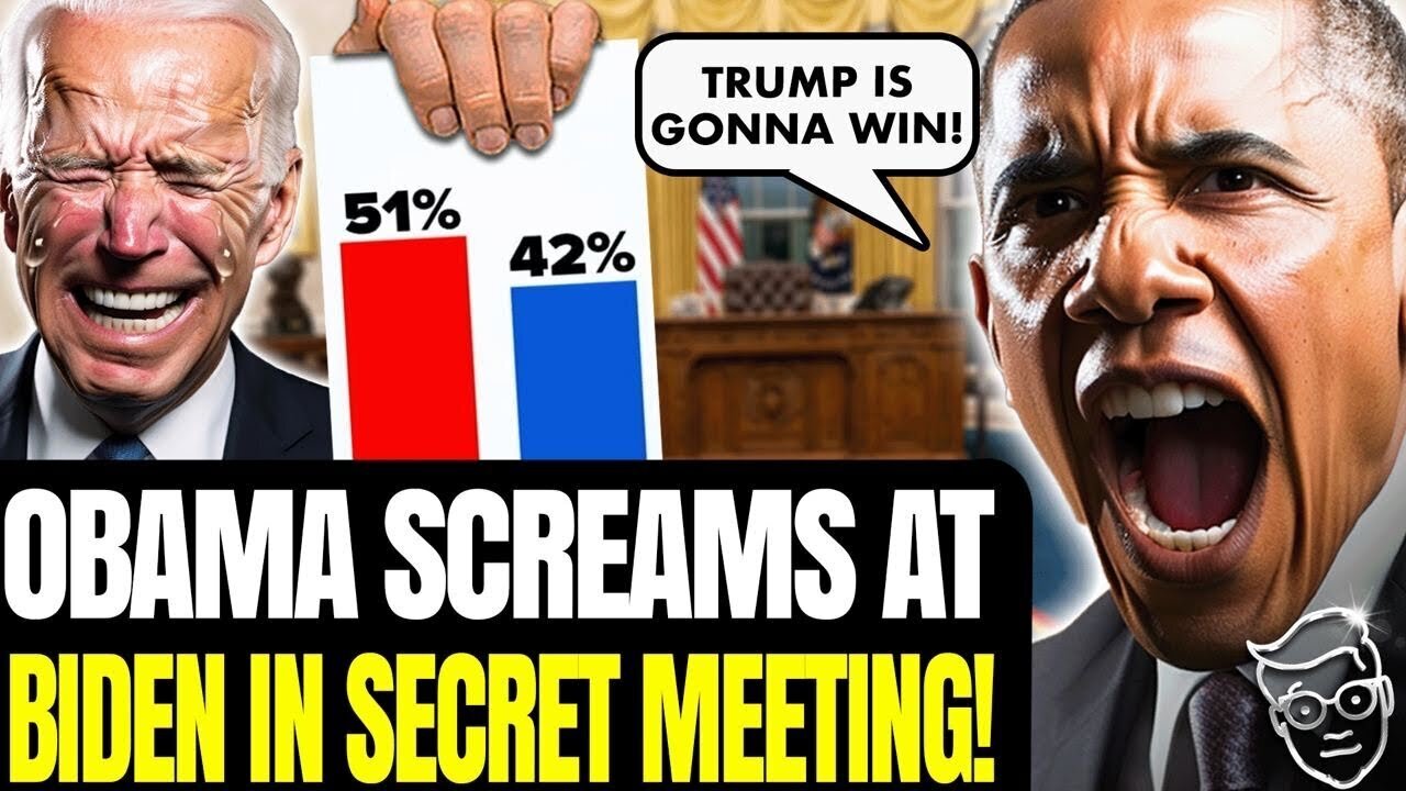OBAMA PANICS OVER TRUMP IN SECRET WHITE HOUSE MEET, SCREAMS AT BIDEN | 'WE ARE GOING TO LOSE!'