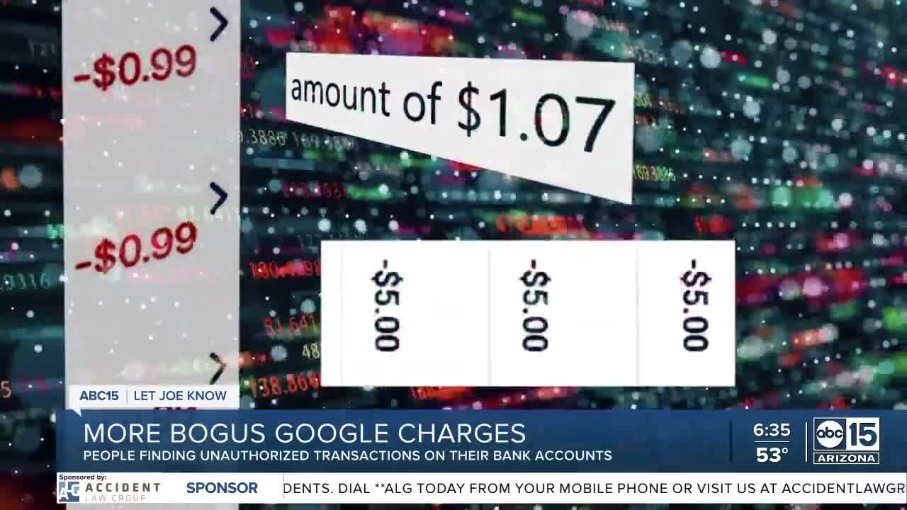 Check your bank statements as 'Google' scam grows