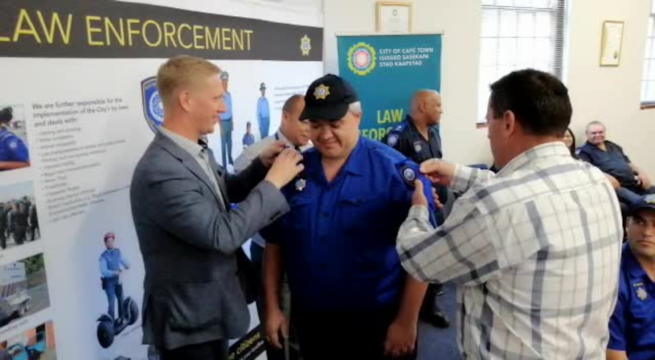 SOUTH AFRICA - Cape Town - Law Enforcement Auxiliary Service (Video) (7fc)