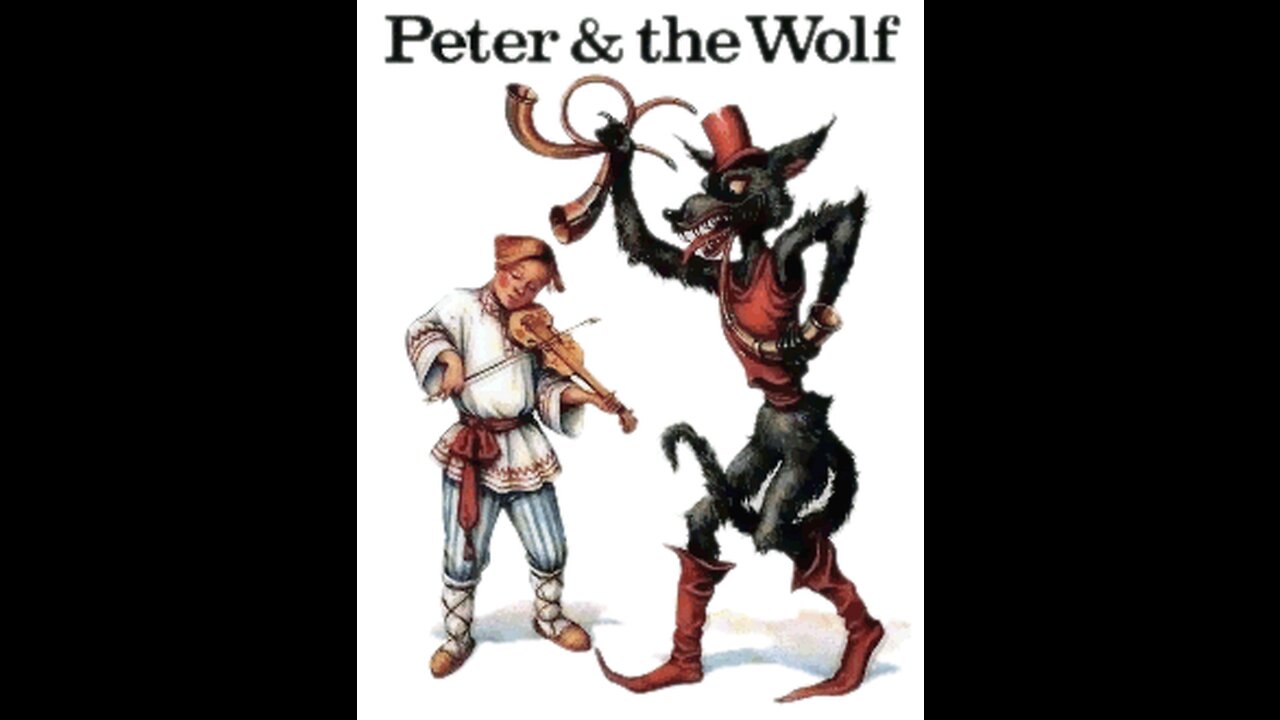 PETER AND THE BIG BAD WOLF COMPLETE STORY / short story for cut baby