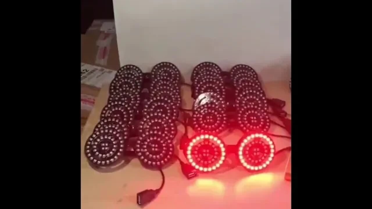 Rezz Led glasses