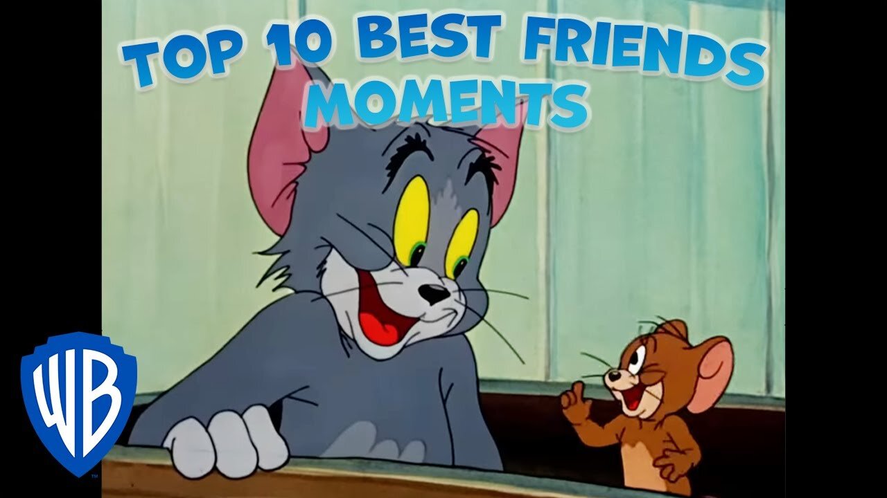 Tom & Jerry | Top 10 Best Friends Moments 🐱🐭