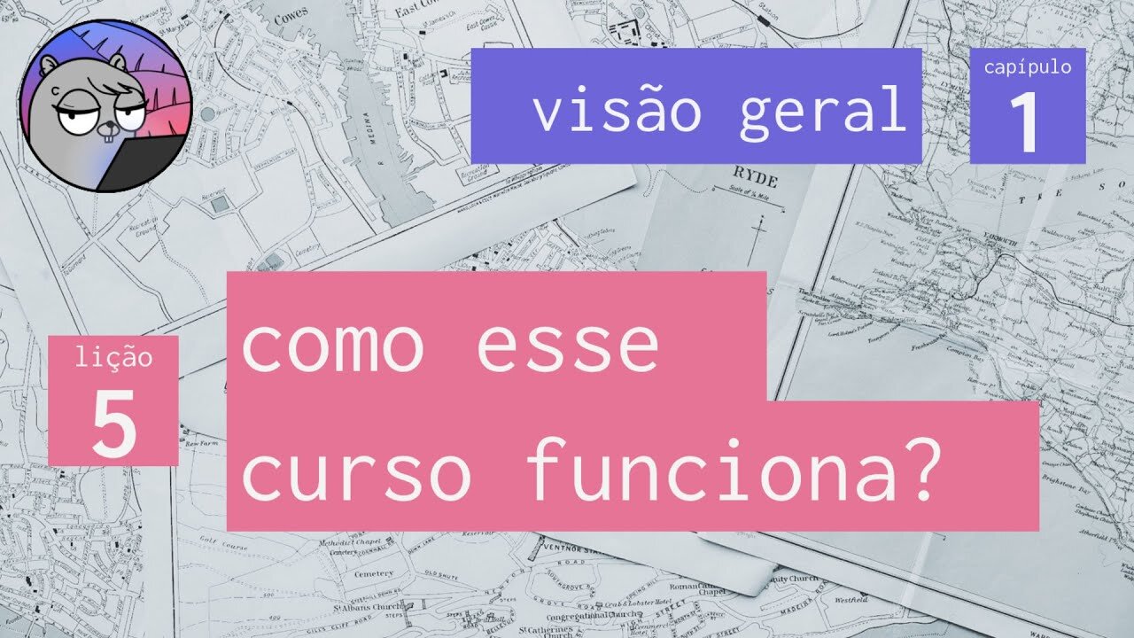 Cap. 1 – Visão Geral – 5. Como esse curso funciona