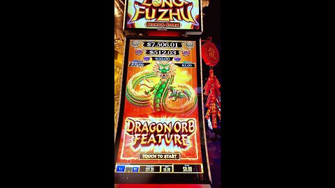 LONG FUZHU MONGOL STORM slot machine BONUS! DRAGON ORB FEATURE #reslot #soboba #slots #slotmachine