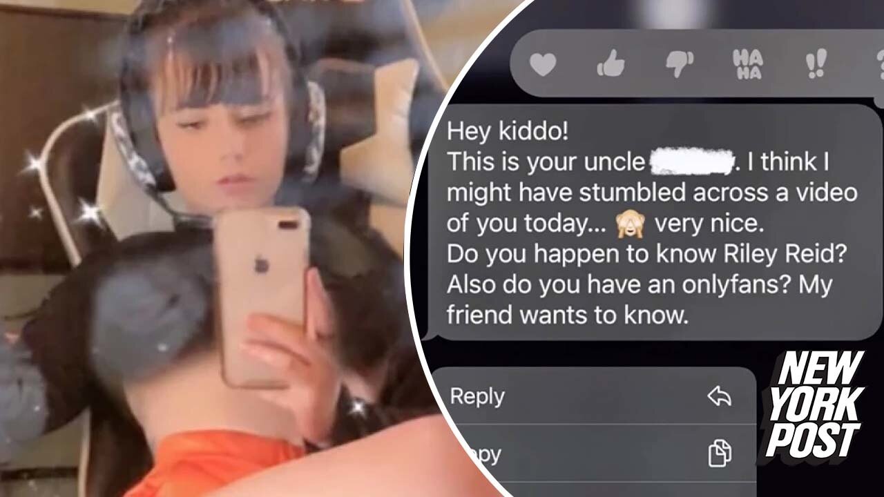 OnlyFans star reveals mortifying text from her uncle after he found her page