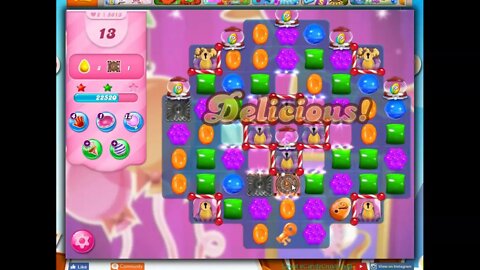Candy Crush Level 5613 Talkthrough, 27 Moves 0 Boosters