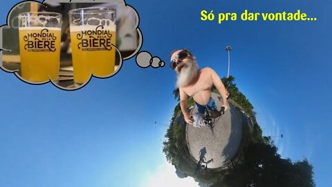 Que maldade o pessoal fazer uma exposição de cerveja no meu caminho