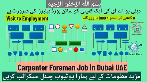 Signboard Traffic Factory Workers jobs in Dubai 2023