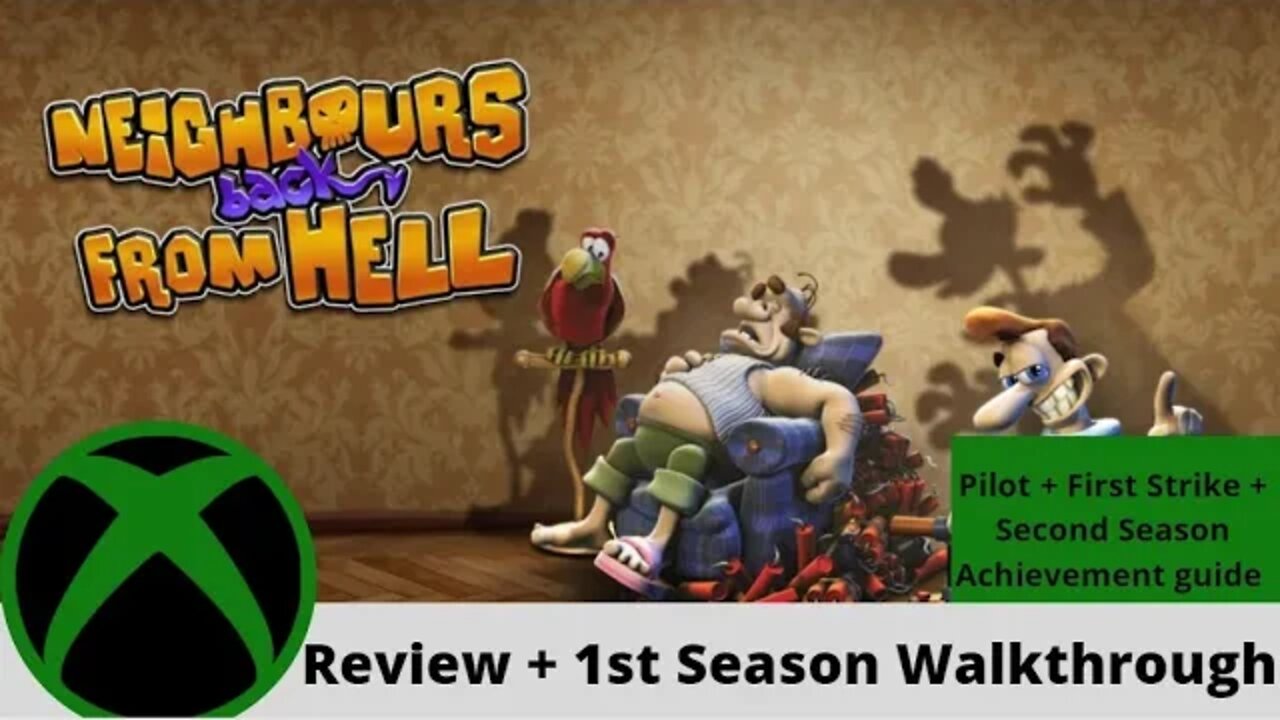 Neighbours Back from Hell Review + 1st Season Achievement Walkthrough on xbox one!