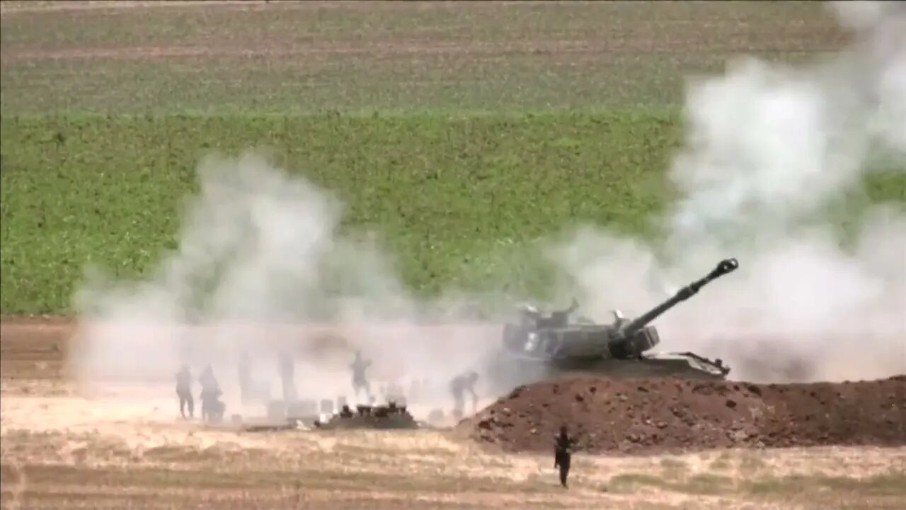 Israeli artillery gaza