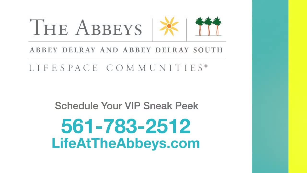 Ageless Attitude: Abbey Delray and Abbey Delray South