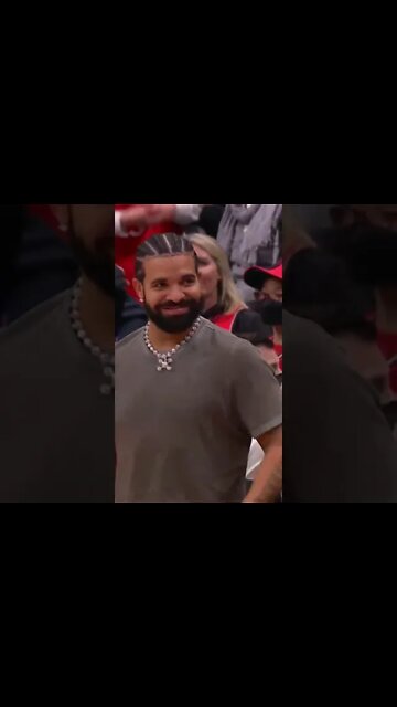 Raptors Dunks Get Drake Out Of His Seat 😤