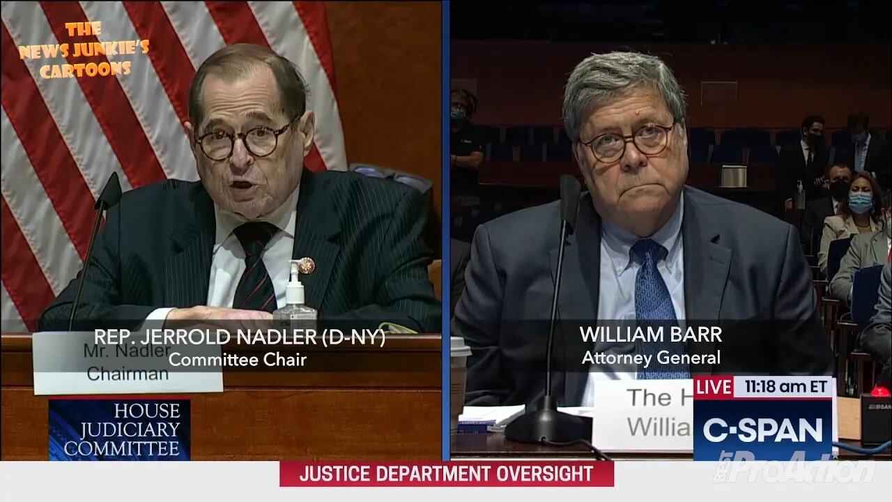 Barr's testimony at House hearing in 2 minutes.