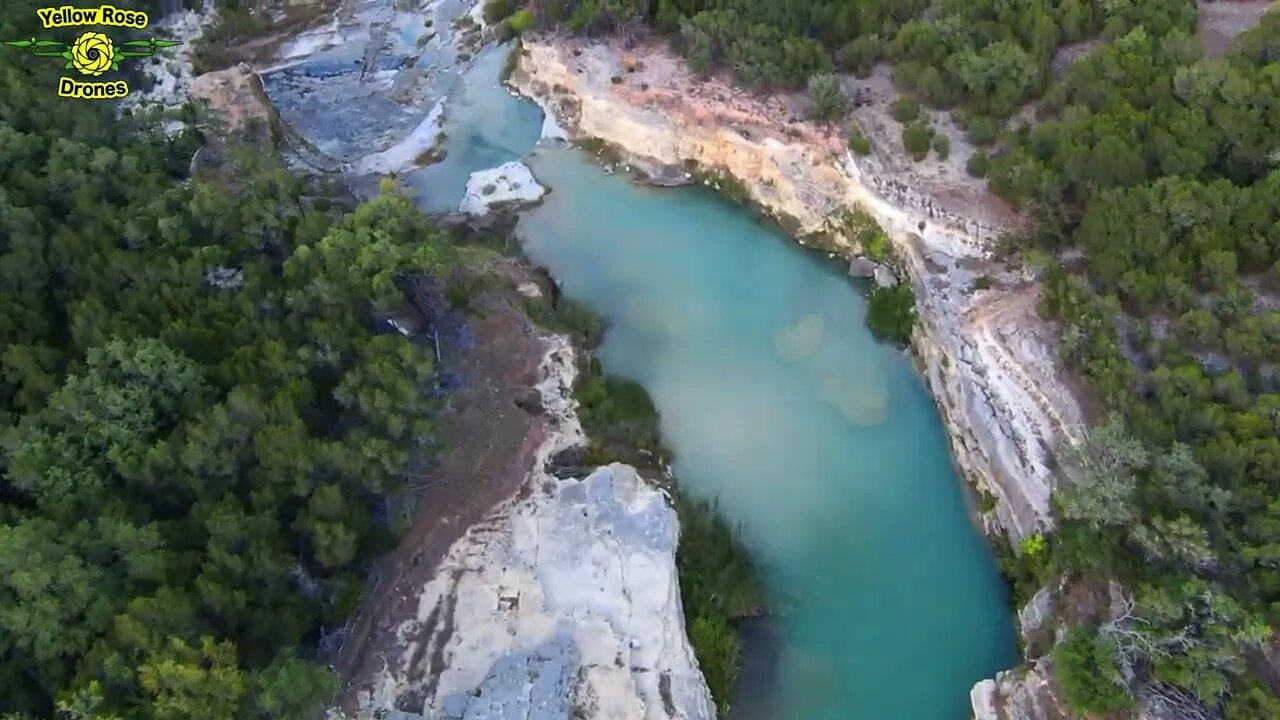 FPV Drone Sunset Flight Over Canyon Lake Dam & Canyon Lake Gorge / Overflow Area #djifpvdrone