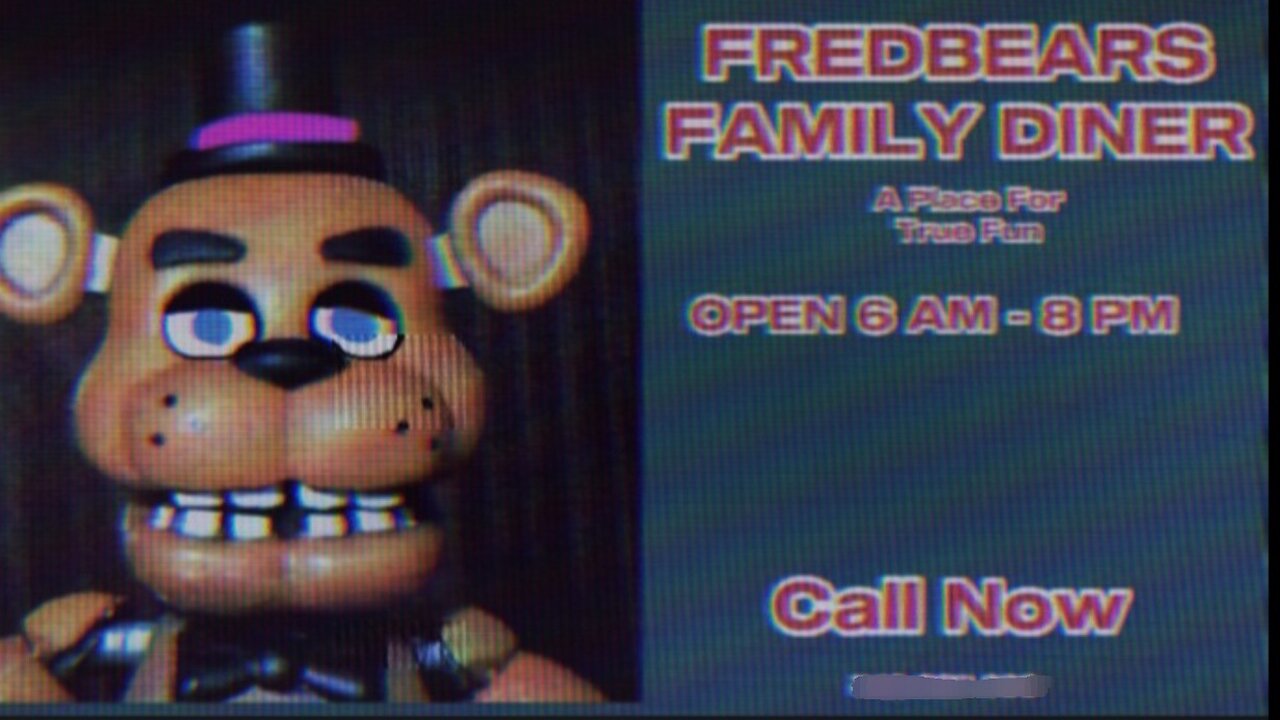 FredBears Family Diner Ad |FNAF VHS|