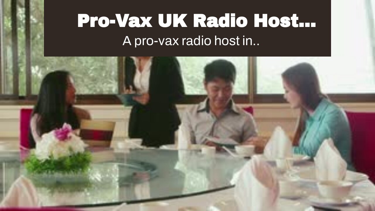 Pro-Vax UK Radio Host ‘Excited’ About 3rd Jab Hospitalized With ‘Lungs Full of Blood Clots’