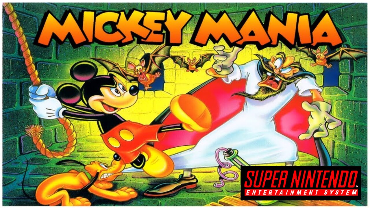 Start to Finish: 'Mickey Mania' gameplay for Super Nintendo - Retro Game Clipping