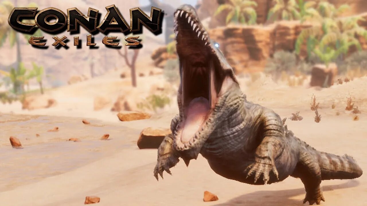 Fui Atacado Por um Boss no Rio, Consegui a Sala do Mapa - Conan Exiles 2021