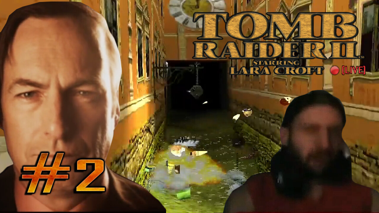 THE VENICE BOAT MADNESS! - TOMB RAIDER II Let's Play #2