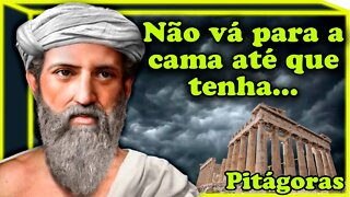 💬 Citações e frases de Pitágoras que você deve conhecer e que depois de ouvi-las mudará sua vida.