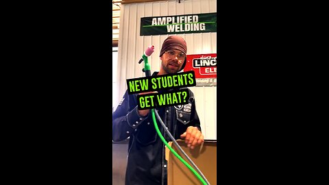 ALL new students get @amplifiedwelding Tig Torches! #welding #bluecollar #tigwelding #wwa #fyp