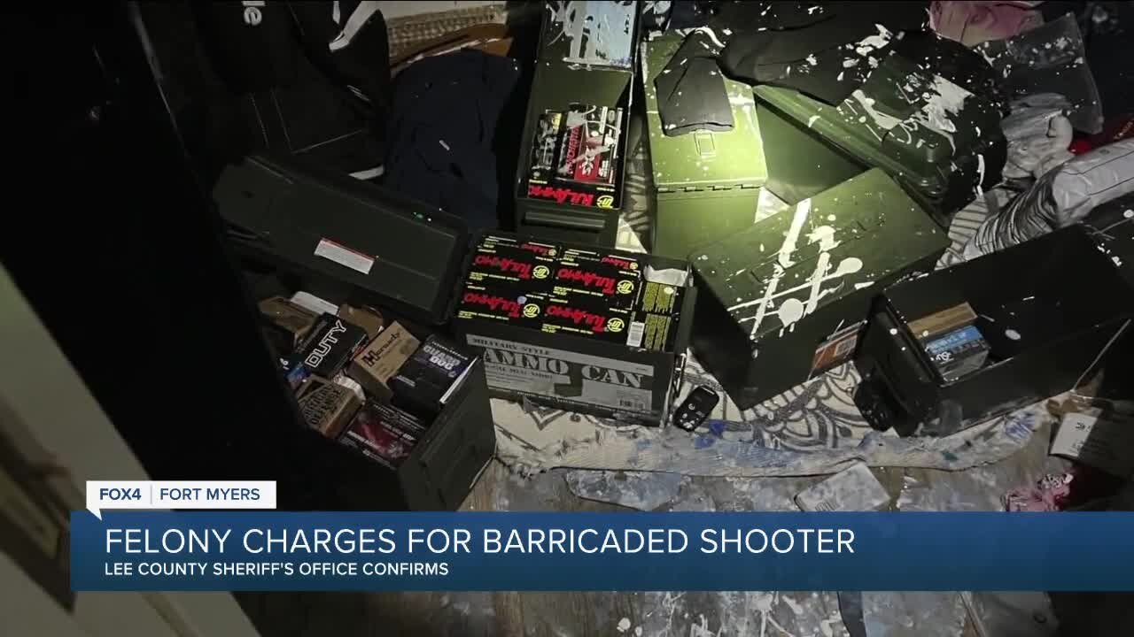 LCSO details standoff with armed suspect accused of shooting at girlfriend, nearby homes