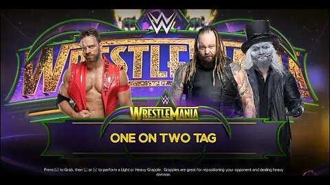 WWE2K23 LA Knight vs Bray Wyatt & Uncle Howdy