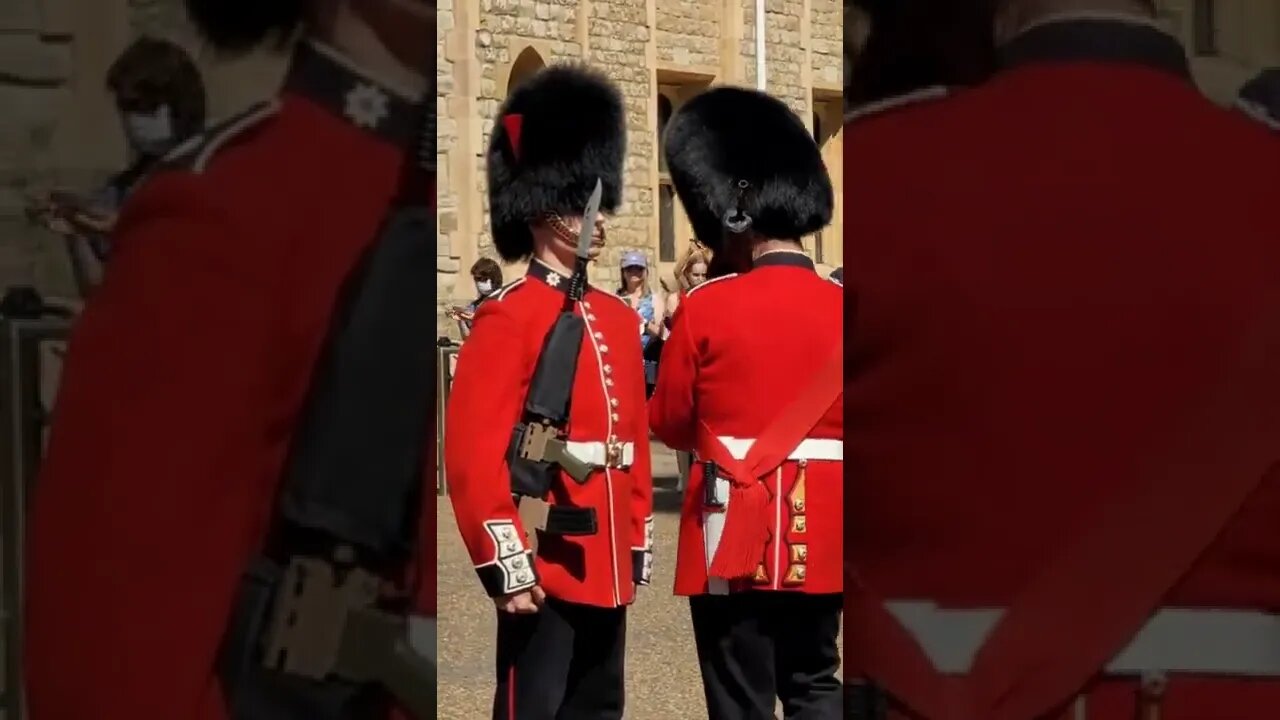 changing of the Guards tower of London August 8 22 part 1