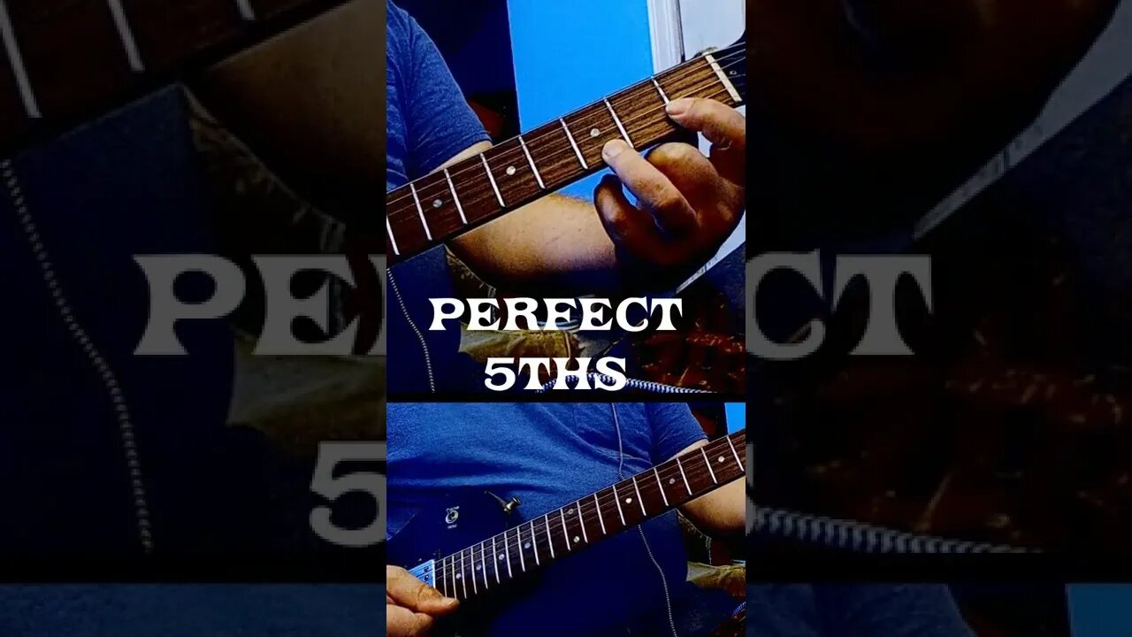 Intervals For Guitar | Perfect 5ths By Gene Petty #shorts