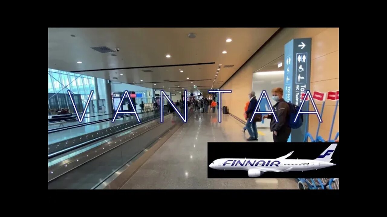 Helsinki Vantaa Airport Short Walking Tour (Terminal 2)