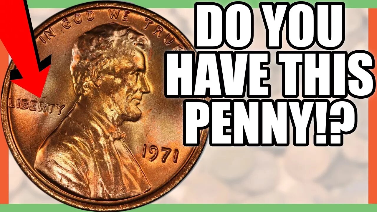 1971 RARE PENNY COINS TO LOOK FOR IN YOUR POCKET CHANGE - VALUABLE COINS IN CIRCULATION!!!