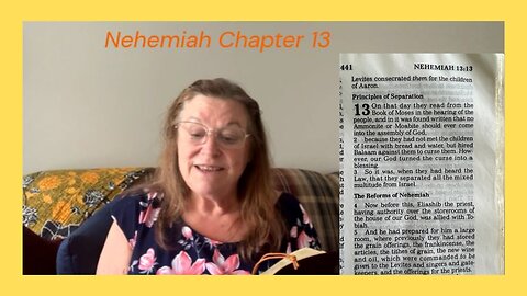 Nehemiah 13 : 04/28/24 (Posted 06/11/24)