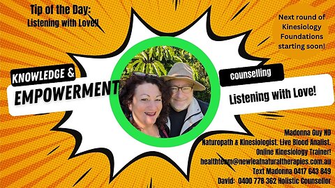 Tip of the Day: Listening with Love & Empathy for better Relationships